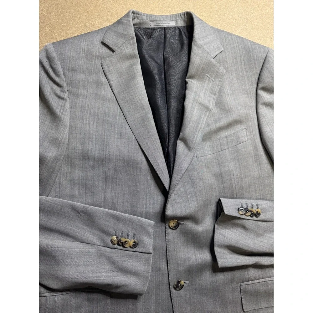 Ermenegildo Zegna Blazer Sport Coat Wool Made in Switzerland‎ Size 54 $500